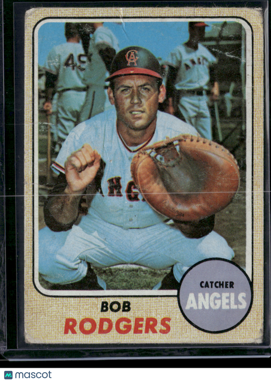 1968 Topps BOB RODGERS #433 (Fair - Scratches, Wrinkles)
