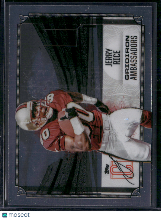 2024 Topps Signature Class JERRY RICE #GA-26 GRIDIRON AMBASSADORS