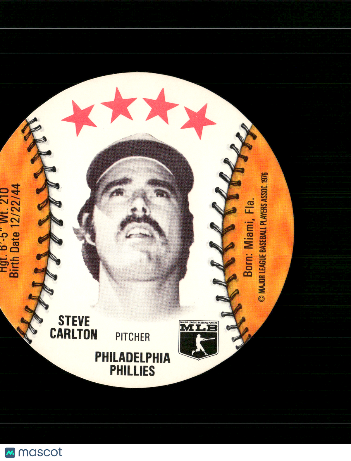 1976 Dics STEVE CARLTON (EX)