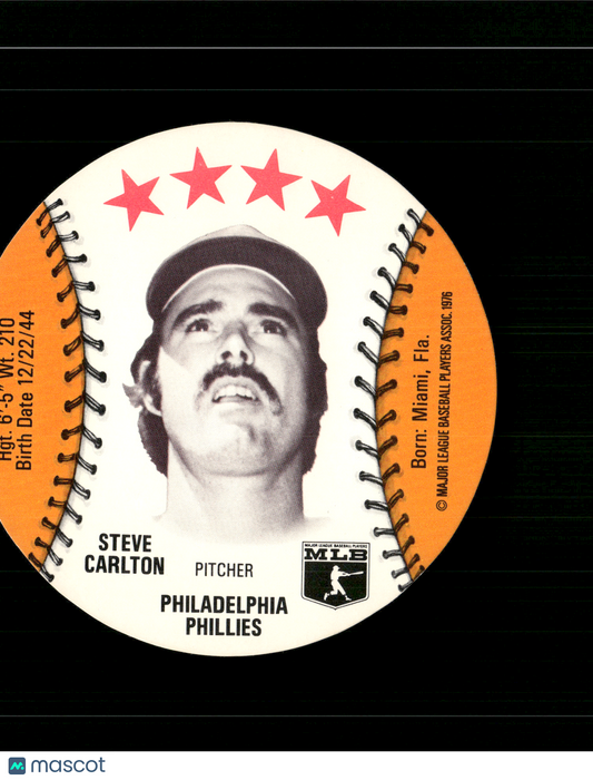 1976 Dics STEVE CARLTON (EX)