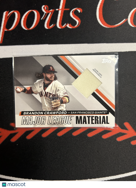 2024 Series 1 BRANDON CRAWFORD #MLM-BC Major League Material