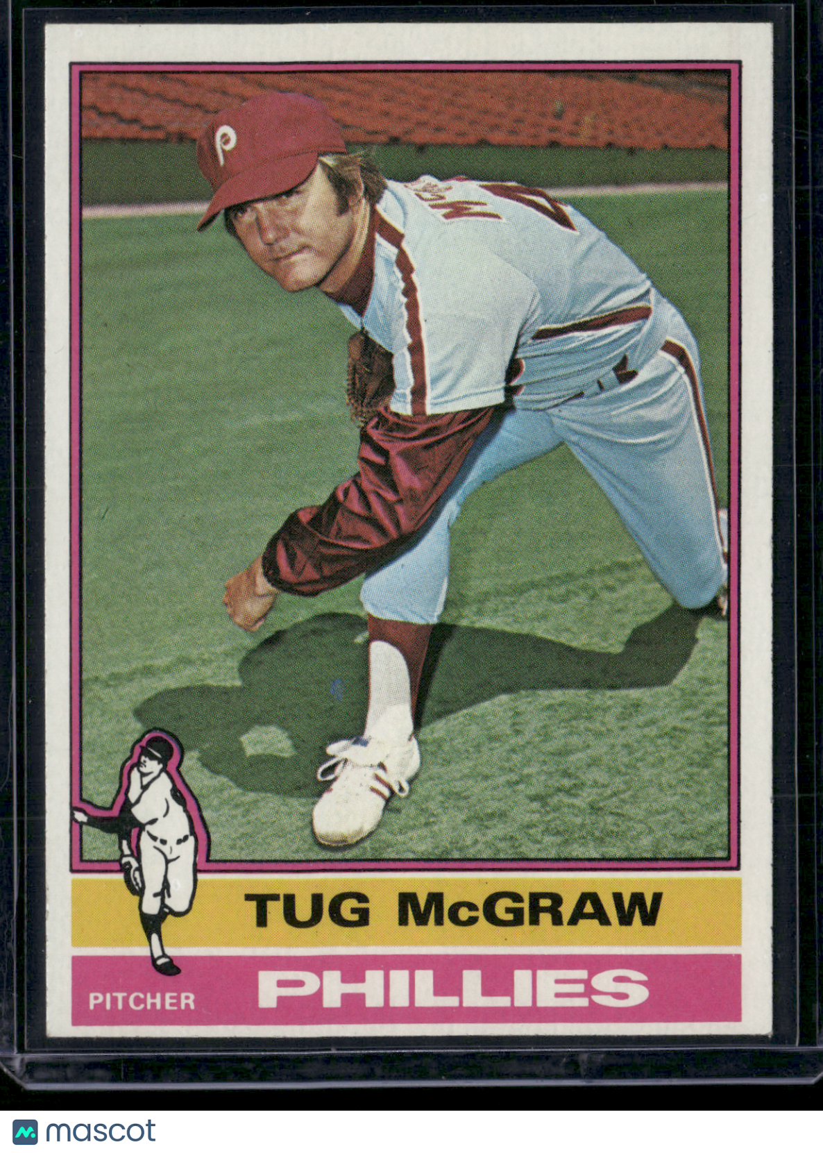 1976 Topps TUG MCGRAW #565 (EX-EX/MT)