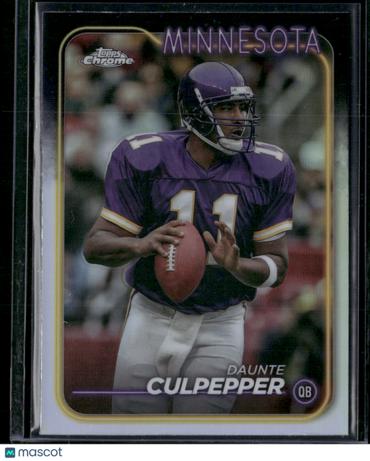 2024 Chrome DANTE CULPEPPER #117 Rainbow Refractor (NM)