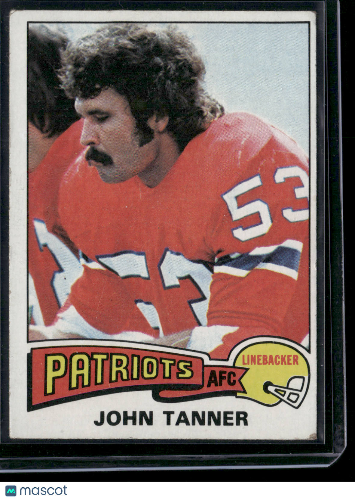 1975 Topps JOHN TANNER #294 (Good - Scratches)