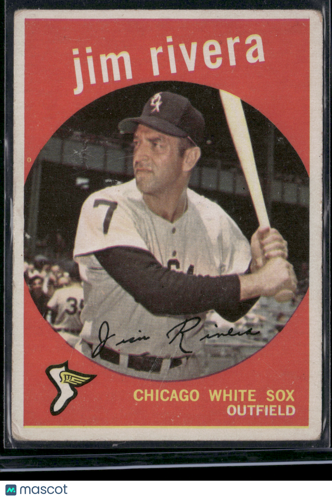 1959 Topps JIM RIVERA #213