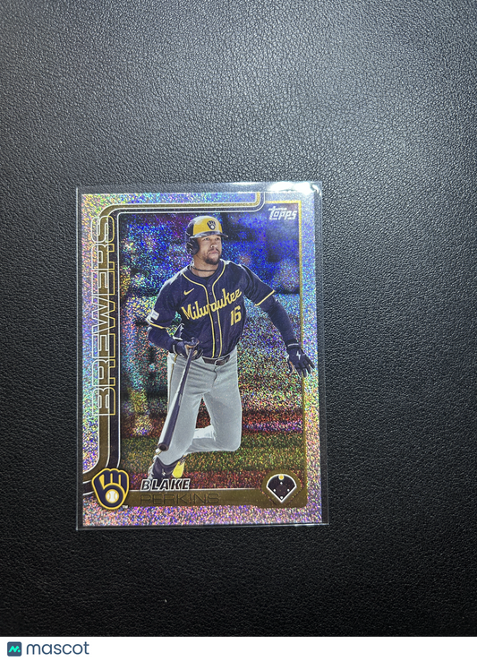 2025 Topps Series 1 BLAKE PERKINS #47 Glitter Refractor
