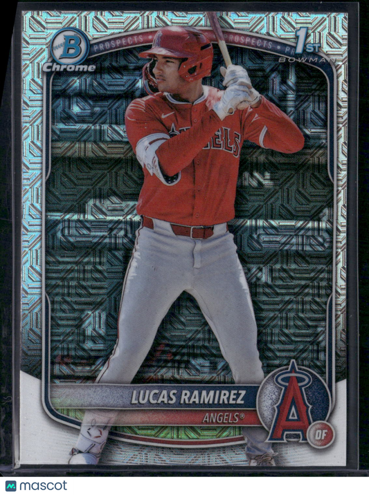 2025 Bowman LUCAS RAMIREZ #BCP-135 Chrome Mojo 1st Bowman