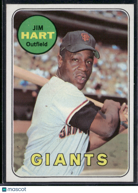 1969 Topps JIM HART #555 (VG-EX)