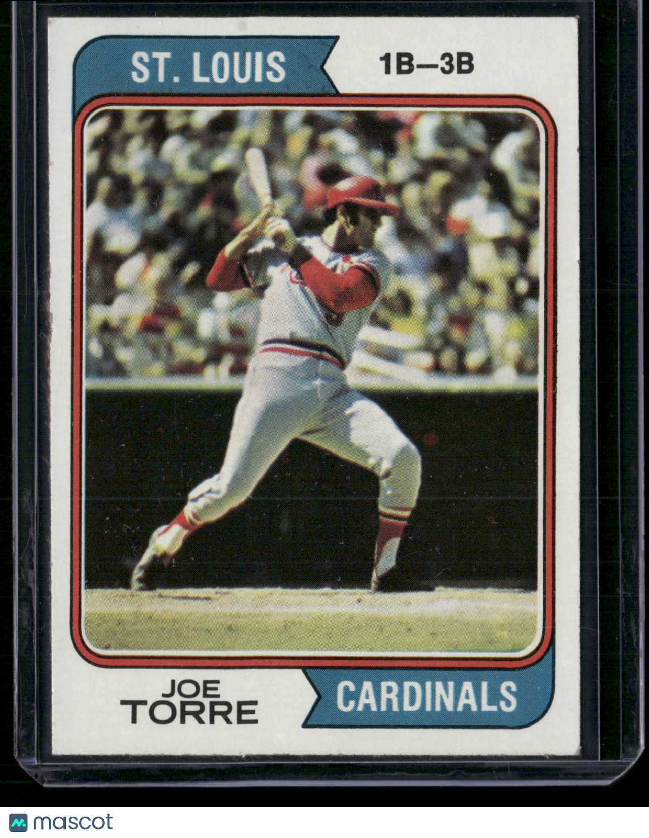 1974 Topps JOE TORRE #15 Print Snow Edge Chip (VG-EX)