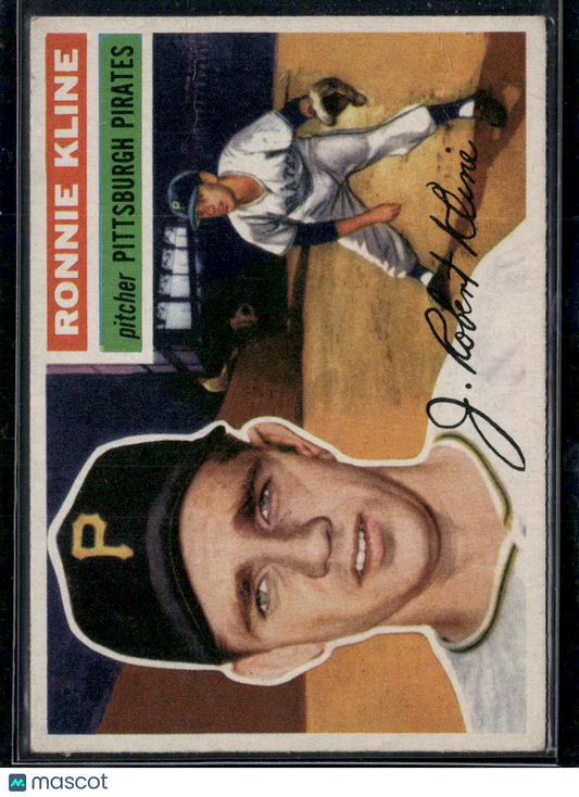 1956 Topps RONNIE KLINE #94 Light wrinkle