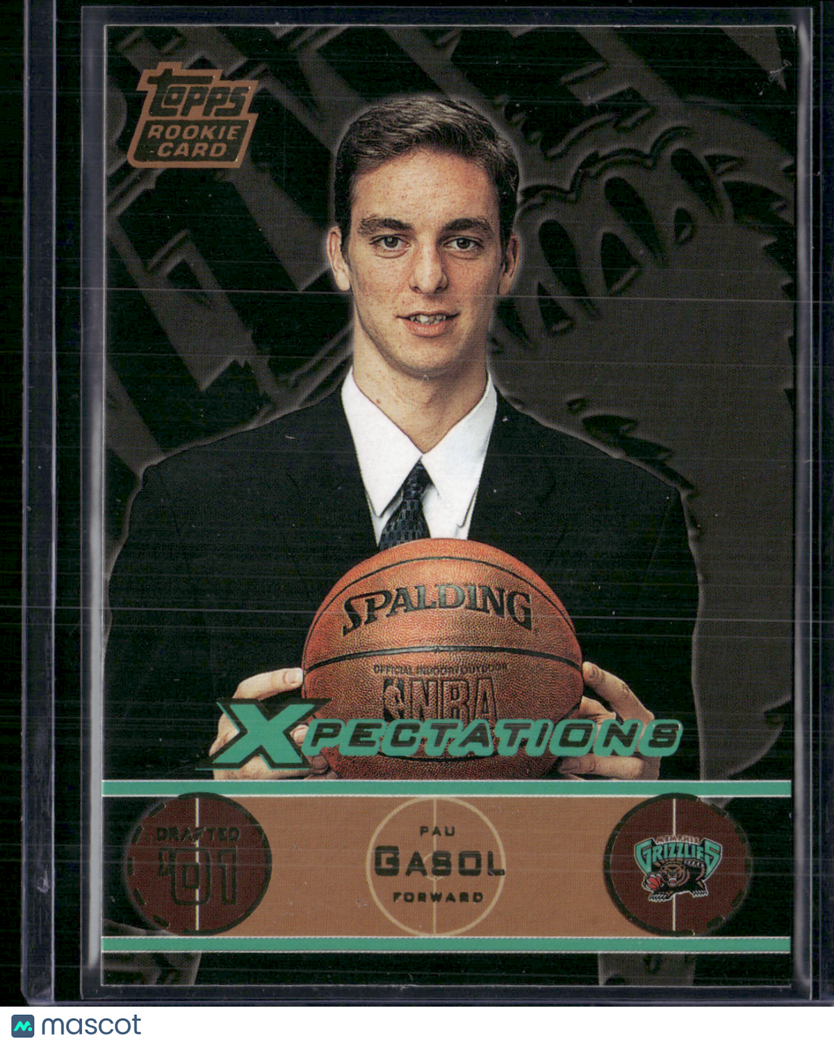 2001 Topps PAU GASOL #103 Rookie RC (NM)