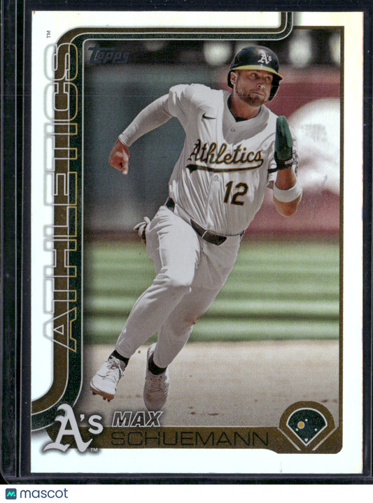 2025 Topps Series 1 MAX SCHUEMANN #305 Rainbow Foil