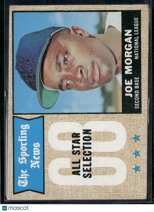 1968 Topps JOE MORGAN #364 NL ALL STAR
