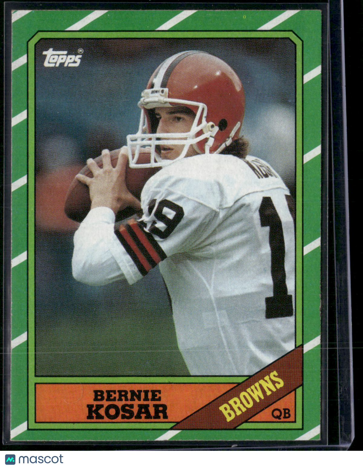 1986 Topps BERNIE KOSAR #187 Rookie RC (EX/MT-NM)