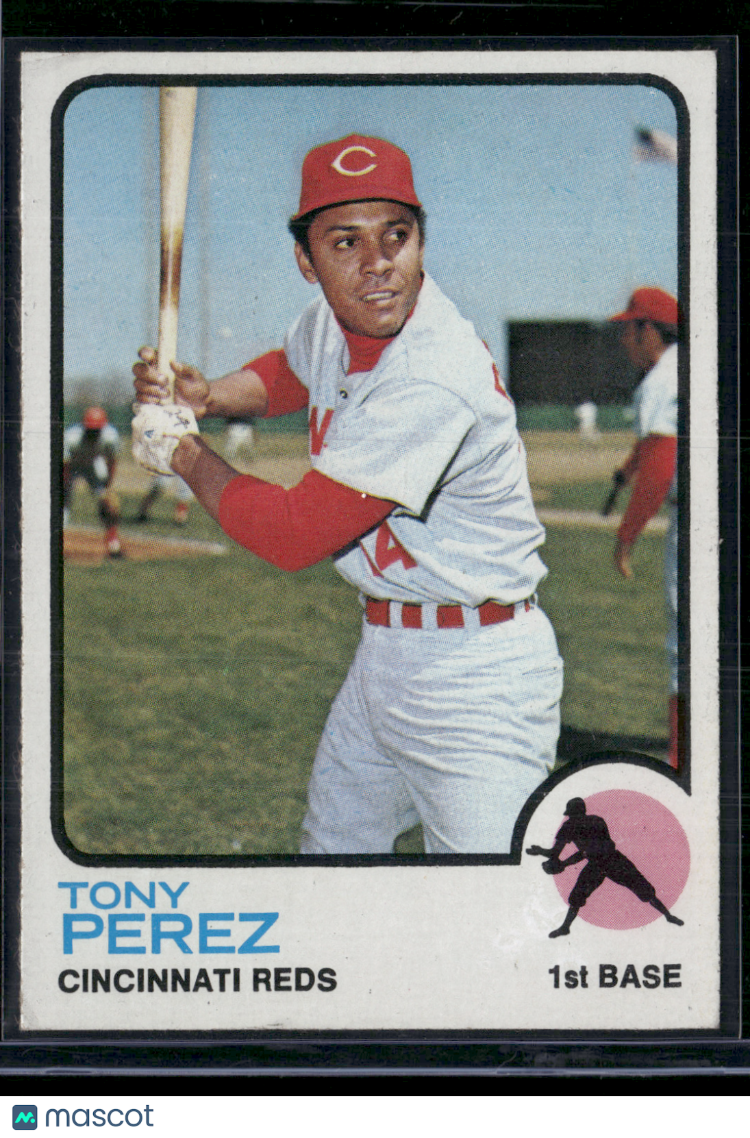 1973 Topps TONY PEREZ #275 Corner Crush Edge Crush (VG/EX)