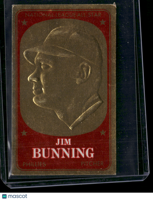 1965 Embossed JIM BUNNING #17 (VG)