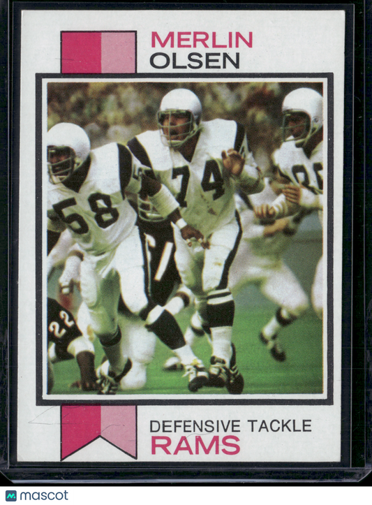 1973 Topps MERLIN OLSEN #479 (VG-EX)