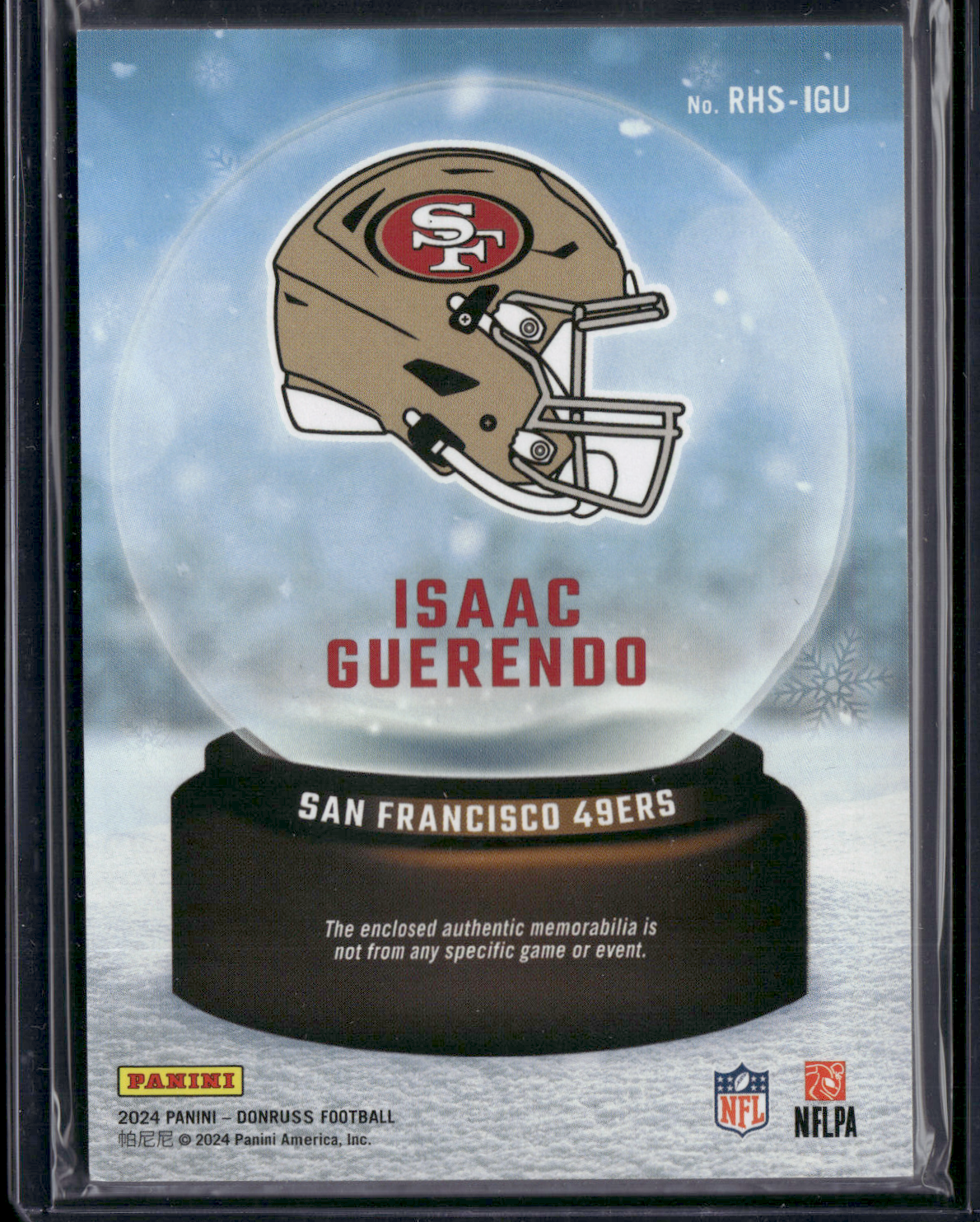 2024 Donruss ISAAC GUERENDO #RHS-IGU Rookie Sweaters Rookie RC