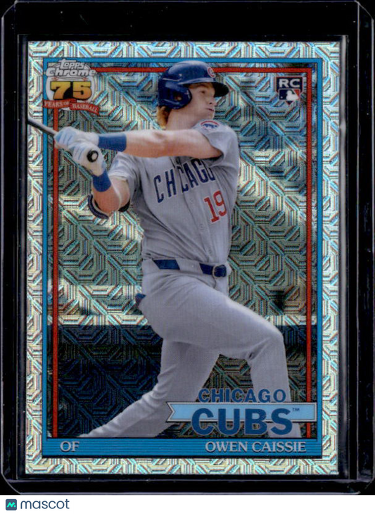 2026 Topps Series 1 OWEN CAISSIE #91C-11 1991 Topps Mojo Rookie RC