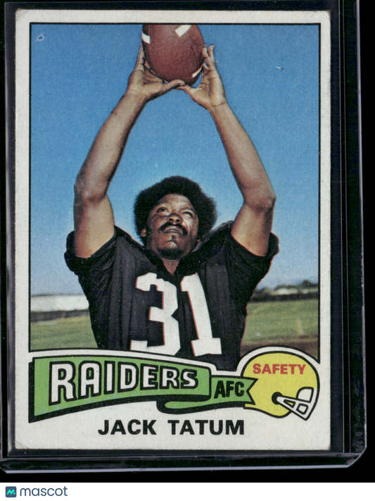 1975 Topps JACK TATUM #70 (VG - Light Scratches)