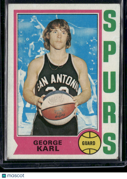 1974 ABA GEORGE KARL #257 (VG)