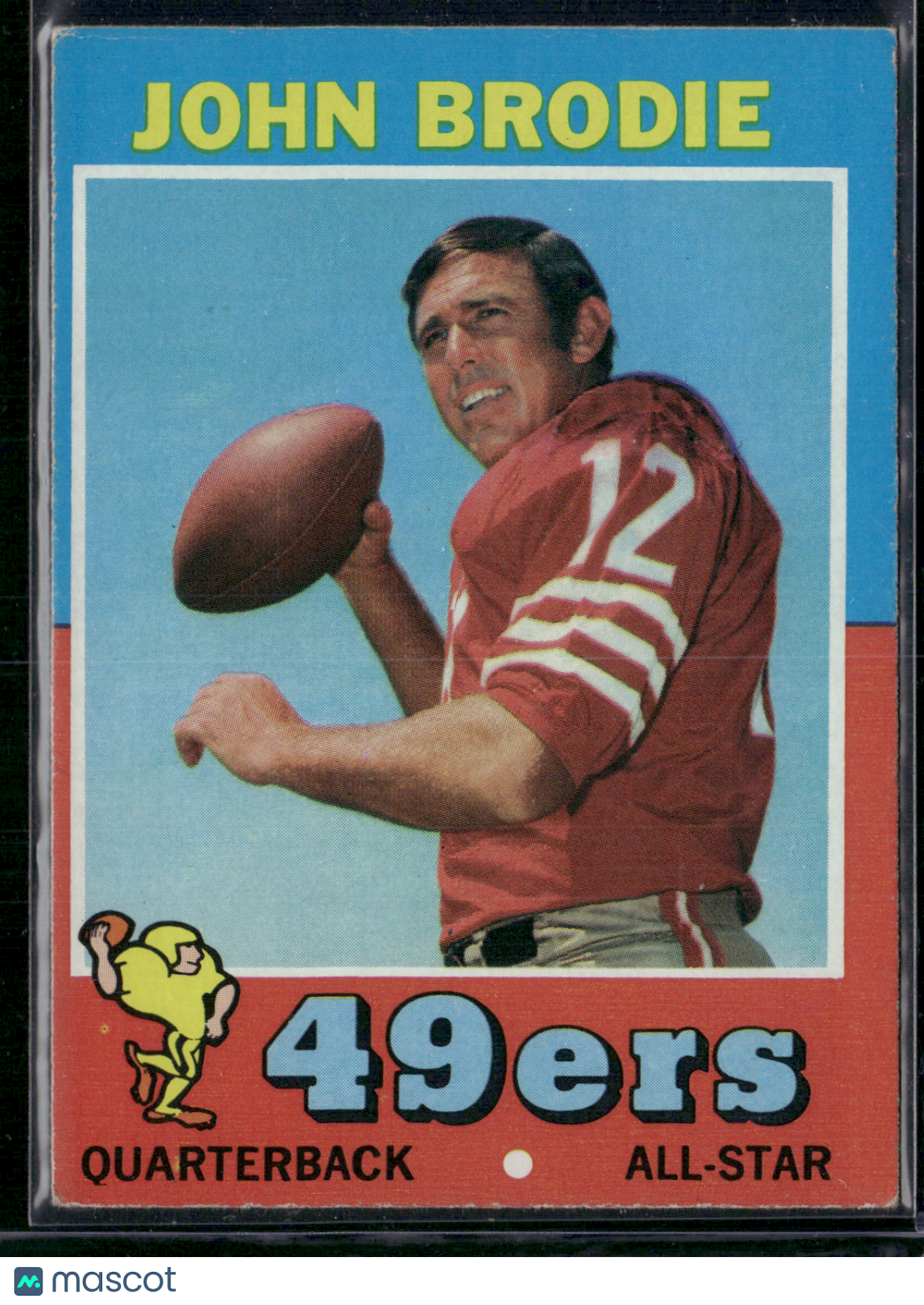 1971 Topps JOHN BRODIE #100