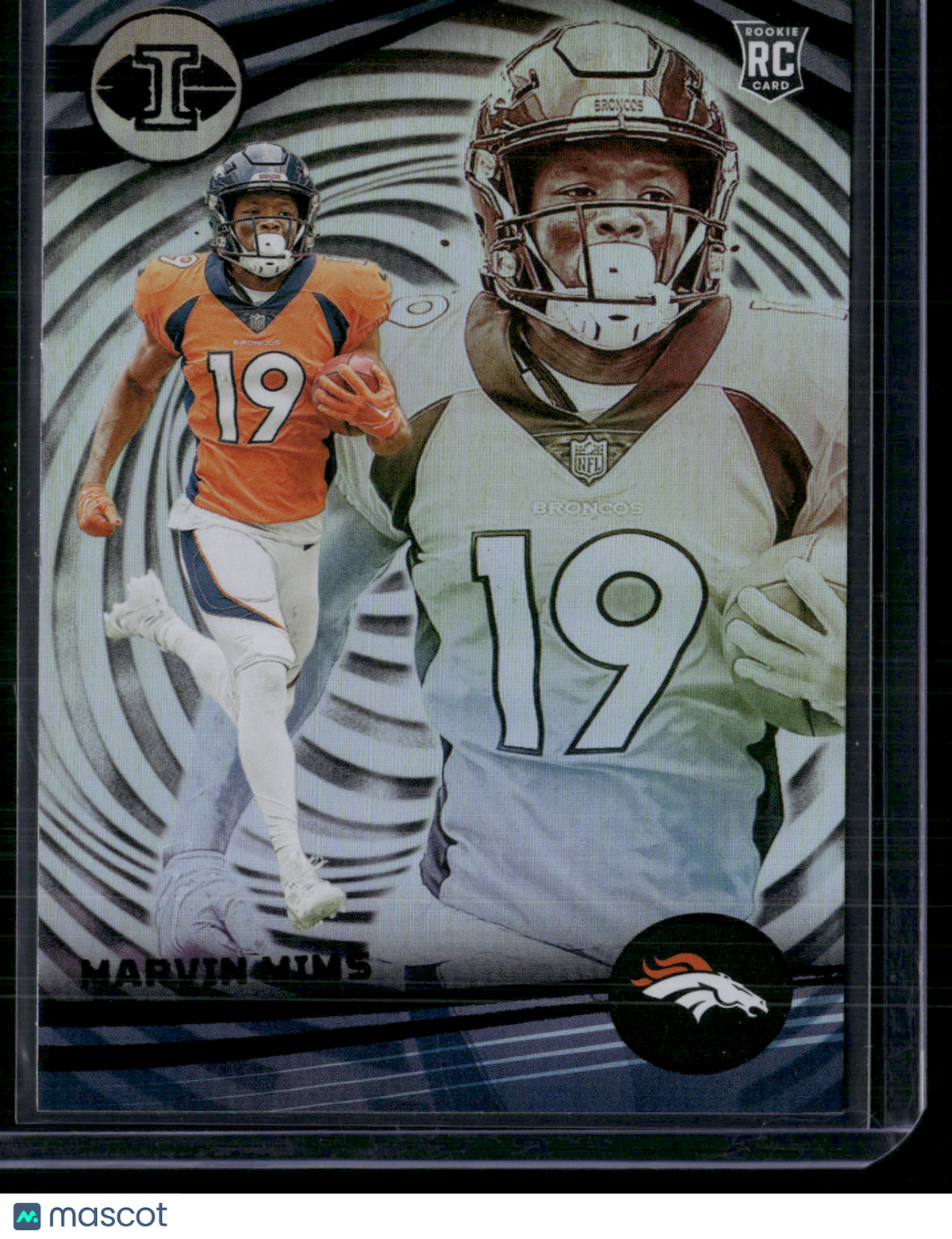 2023 Illusions MARVIN MIMS #34 Rainbow Rookie RC (NM)