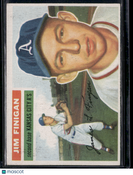 1956 Topps JIM FINIGAN #22