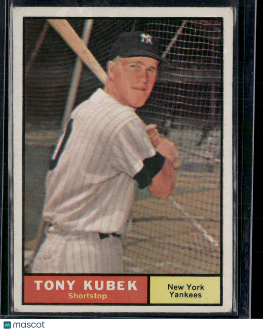 1961 Topps TONY KUBEK #265