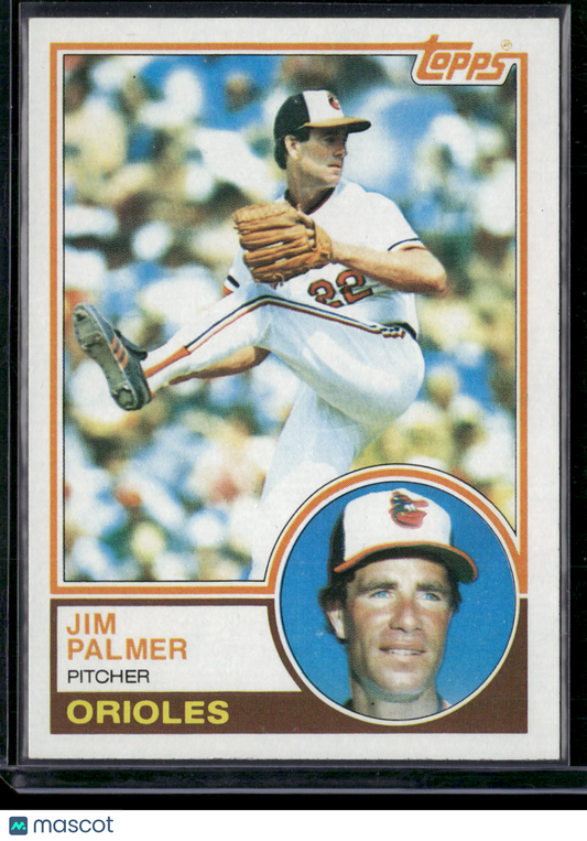 1983 Topps JIM PALMER #490 (NM)