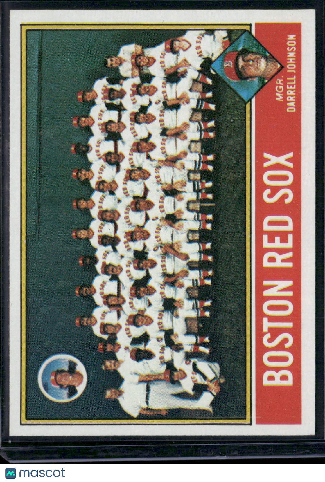 1976 Topps BOSTON RED SOX #118 (EX-EX/MT)