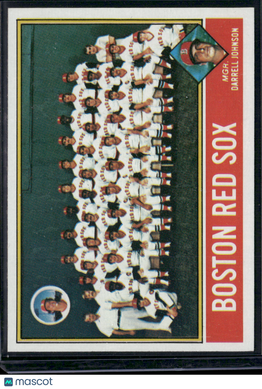 1976 Topps BOSTON RED SOX #118 (EX-EX/MT)
