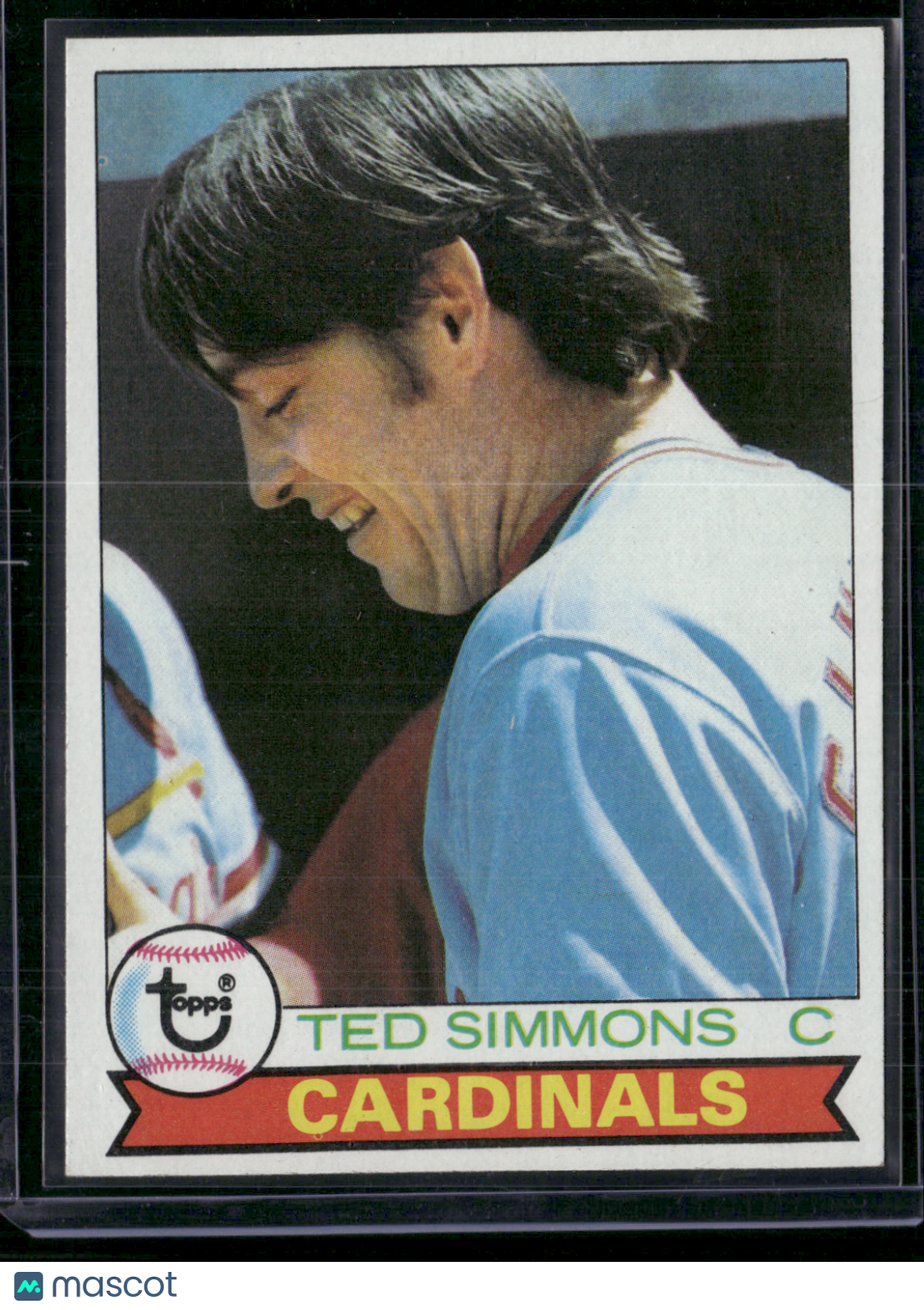 1979 Topps TED SIMMONS #510 Miscut (EX/MT)