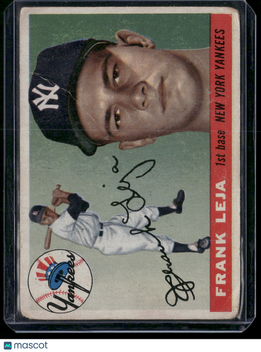 1954 Topps FRANK LEJA #99 Wrinkles (Good)