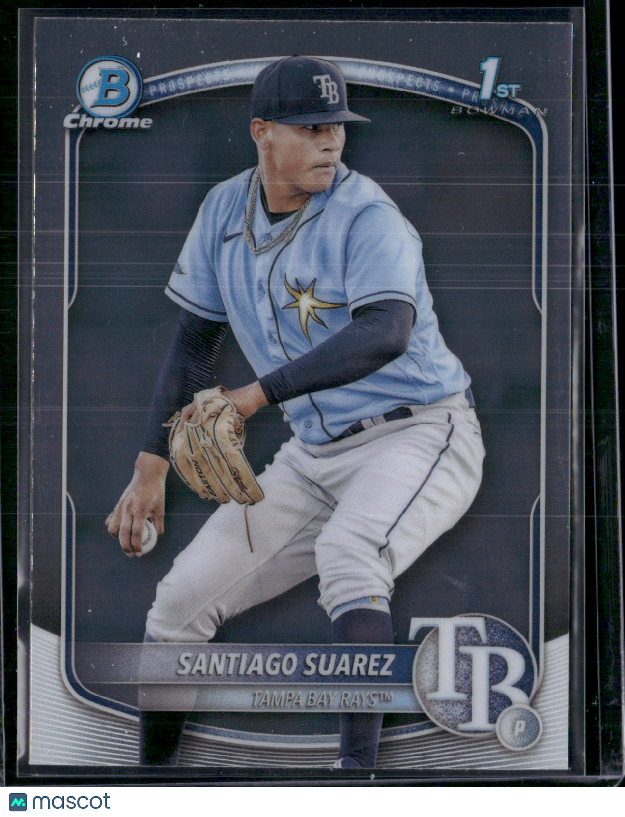 2025 Bowman SANTIAGO SUAREZ #BCP-142 Chrome 1st Bowman