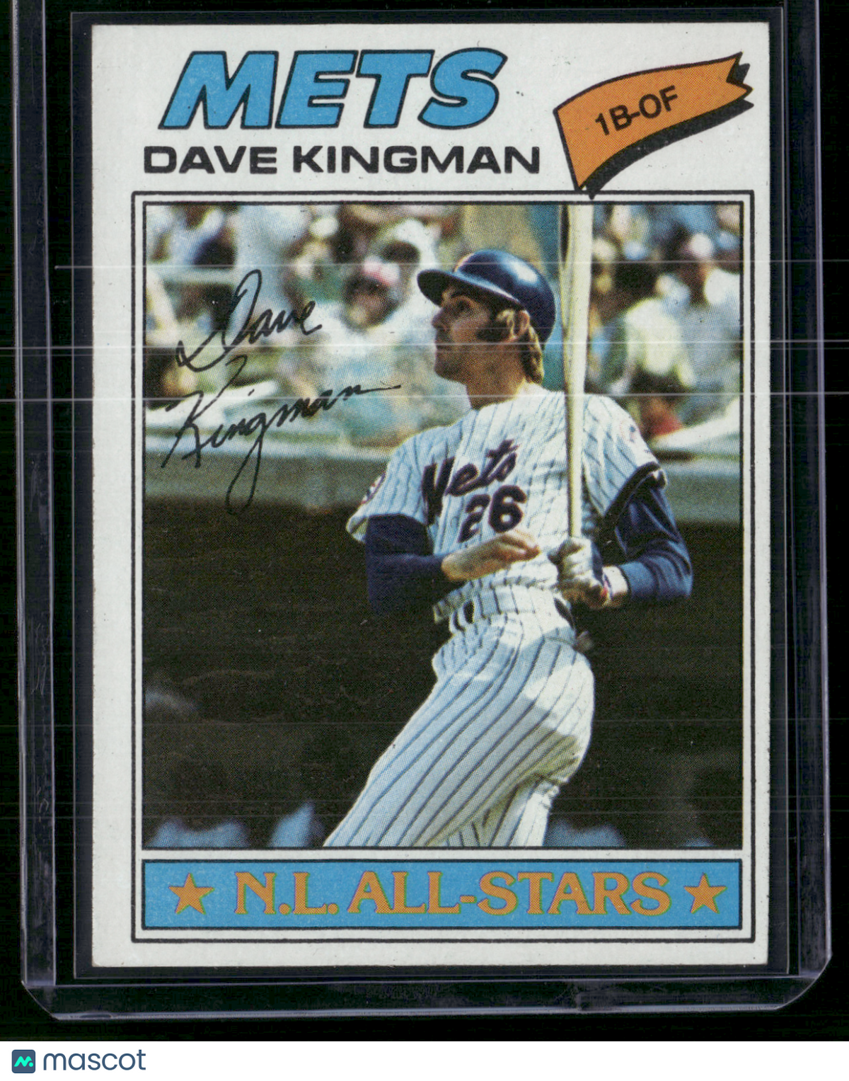 1977 Topps DAVE KINGMAN #500 (EX/MT)