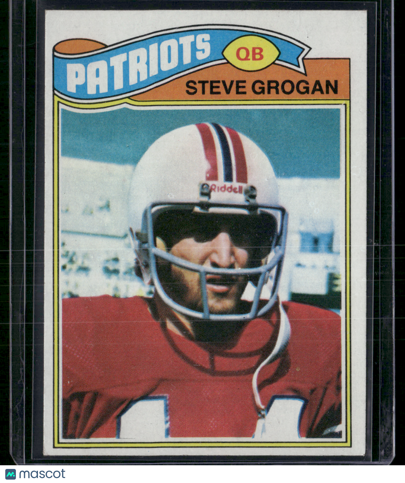 1977 Topps STEVE GROGAN #165 (EX)