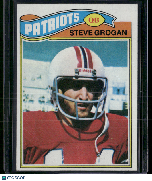 1977 Topps STEVE GROGAN #165 (EX)