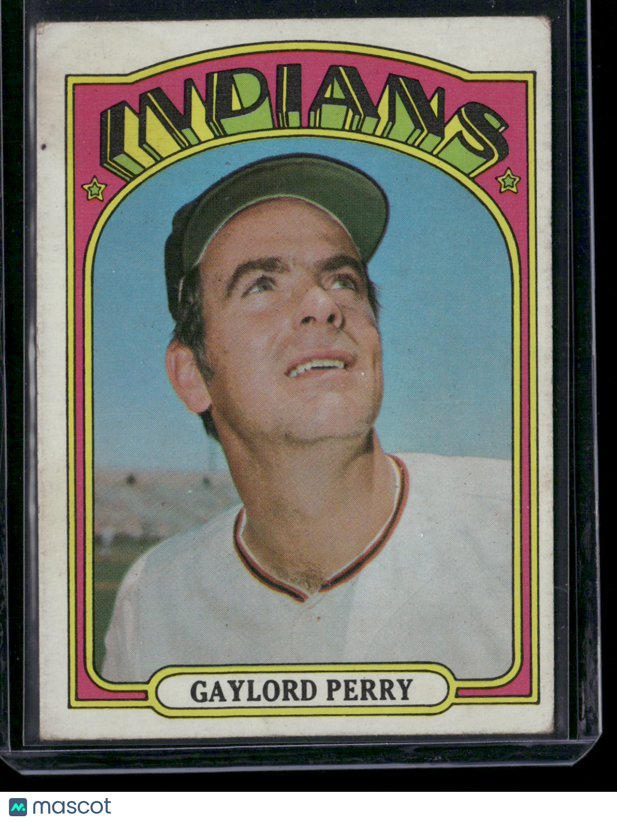 1972 Topps GAYLORD PERRY #285 Stain Top Left (Good)