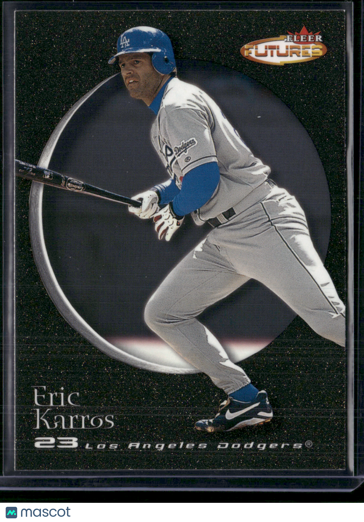 2001 Futures ERIC KARROS #28 Black Gold 300/499 (NM)