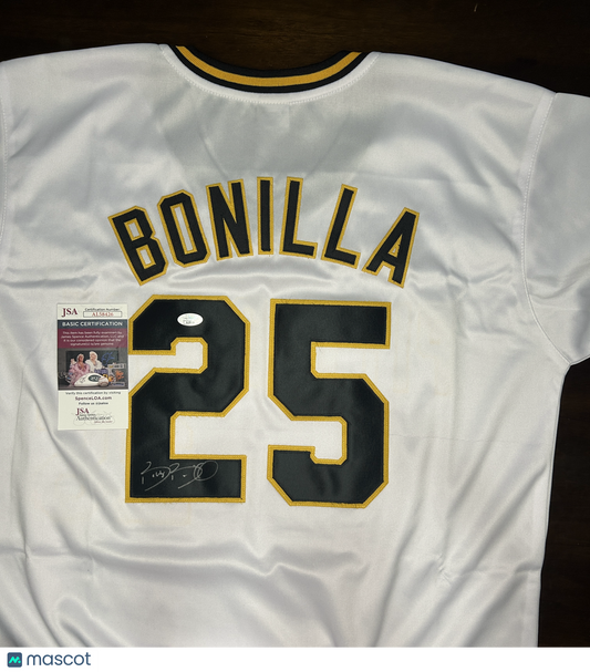 Bobby Bonilla Signed Pirates Jersey - JSA Authenticated - Auto
