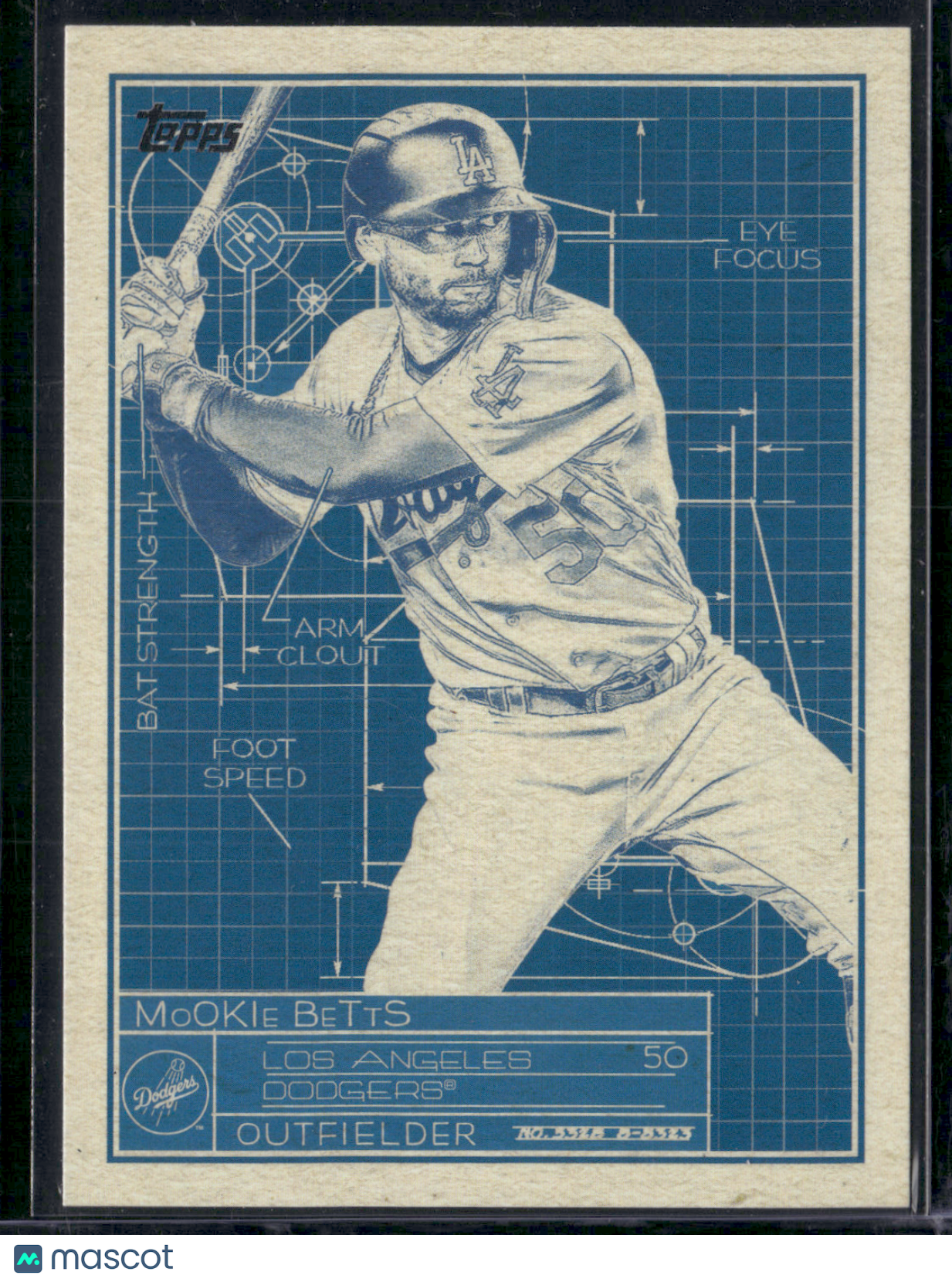 2024 Topps Series 2 MOOKIE BETTS #SB-17 BLUEPRINTS