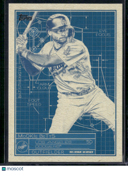 2024 Topps Series 2 MOOKIE BETTS #SB-17 BLUEPRINTS