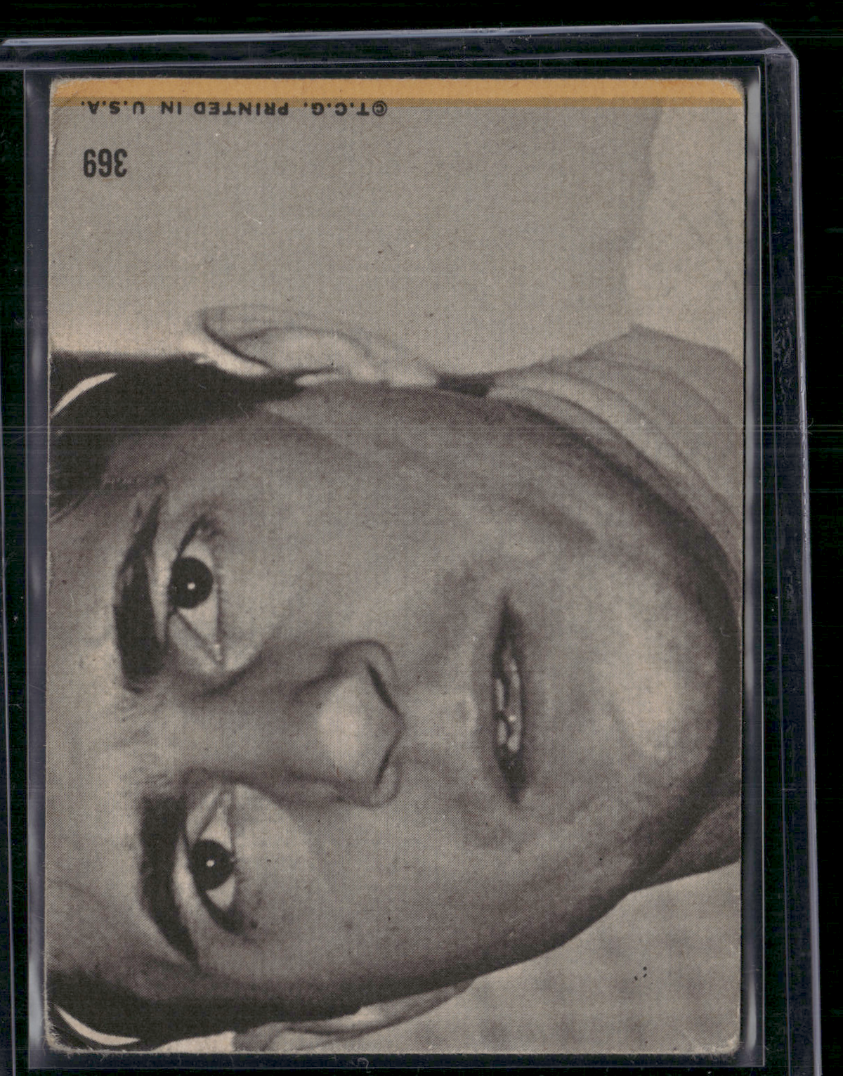 1968 Topps CARL YASTRZEMSKI #369 All Star Wax Stains (VG)