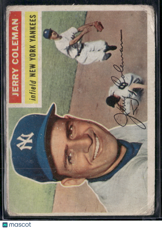 1956 Topps JERRY COLEMAN #316