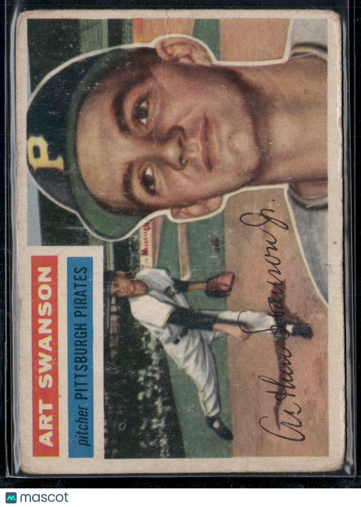 1956 Topps ART SWANSON #204