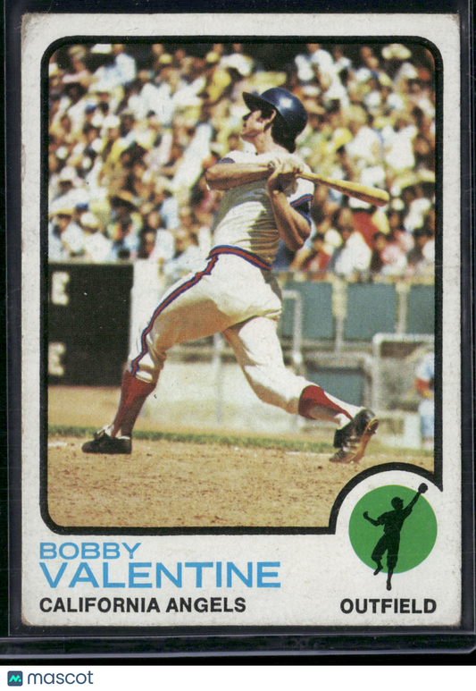 1973 Topps BOBBY VALENTINE #502 Light Wrinkle (VG)