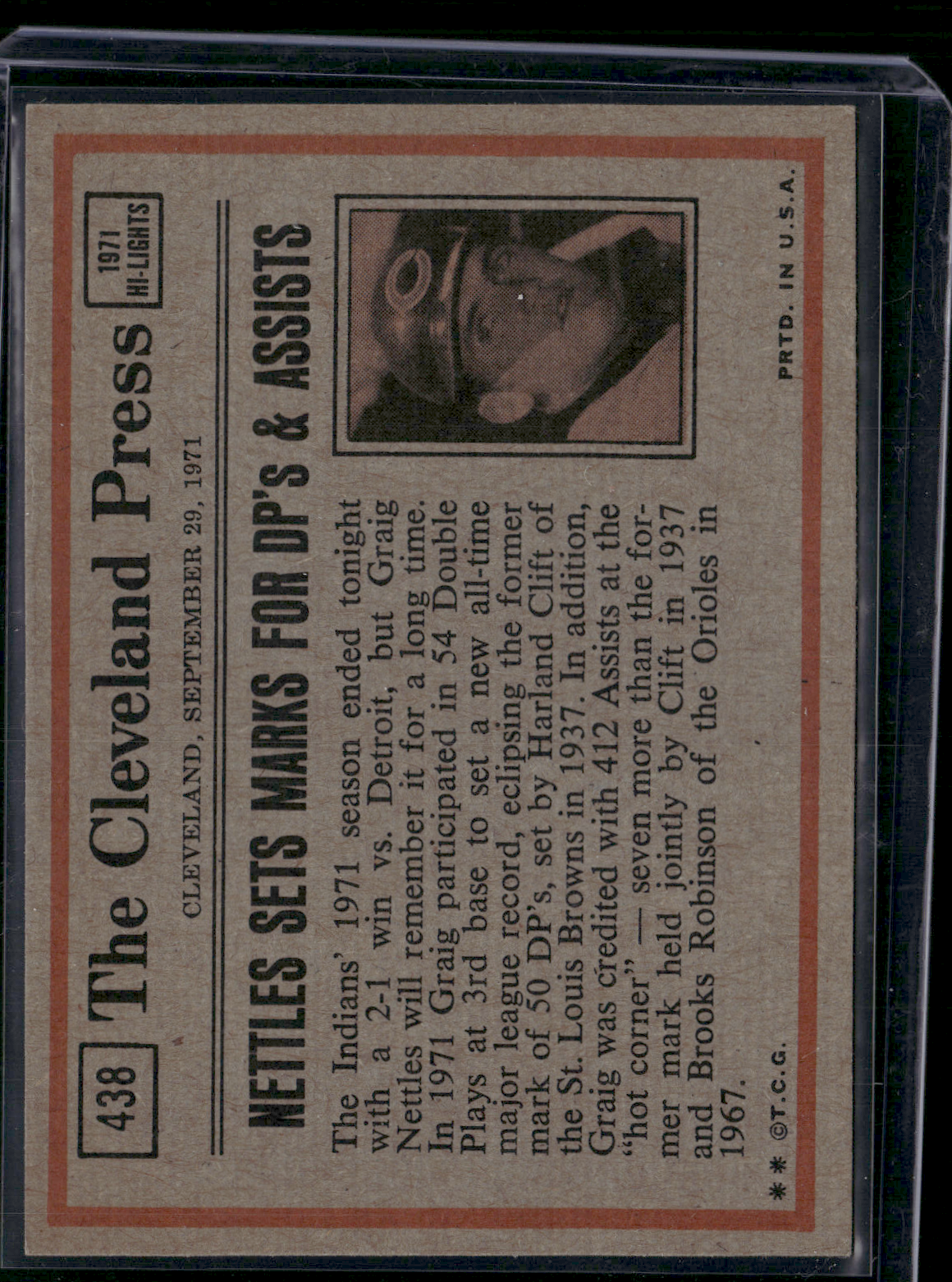 1972 Topps MAURY WILLS #438 In Action (VG/EX)