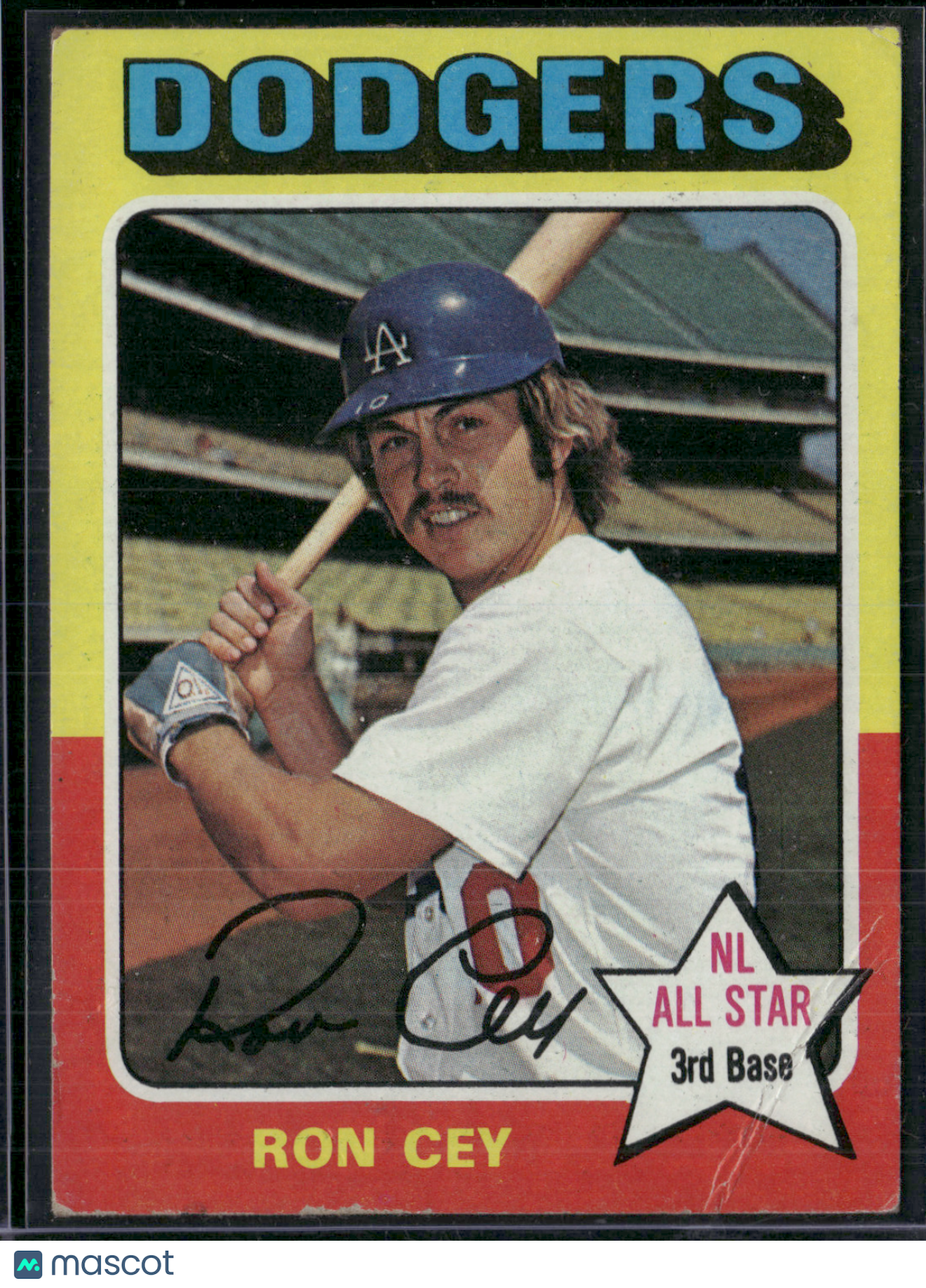 1975 Topps RON CEY #390 Corner Crease (VG)