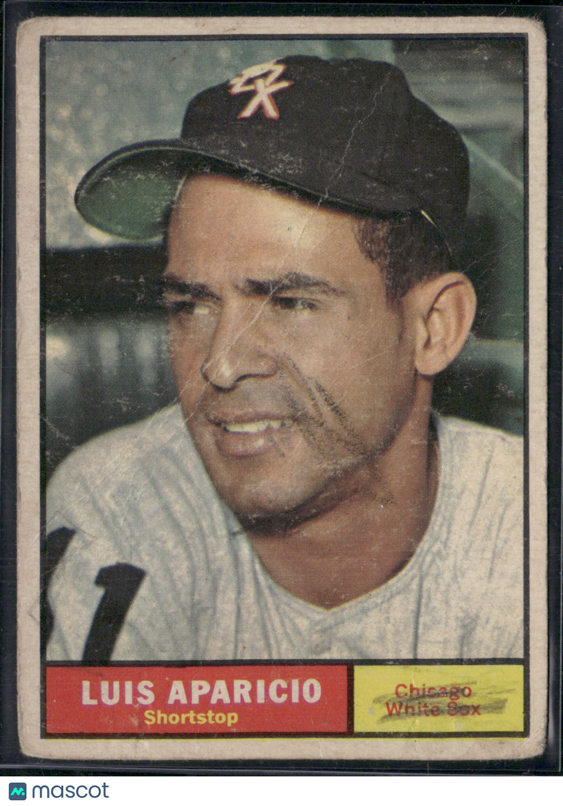 1961 Topps LUIS APARICIO #440 Pencil Wrinkles (Good)